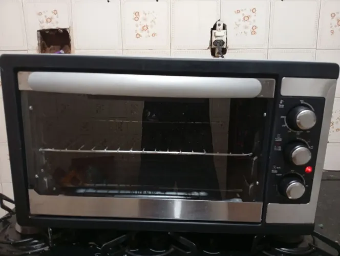 Forno elétrico grande Philco 46 litros autolimpante