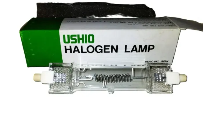 Lâmpada Halogena Ushio Fex 225v 2000w Tubular R7s 