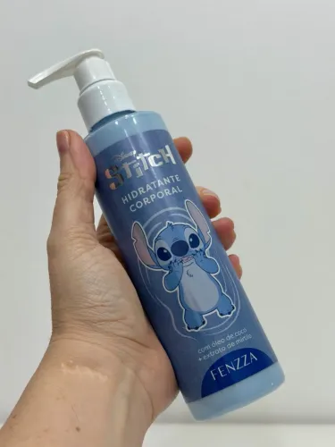 Hidratante Corporal Stitch Disney Fenzza - Óleo de Coco e Mirtilo, novo