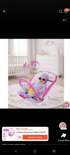 Cadeirinha de balanço 
