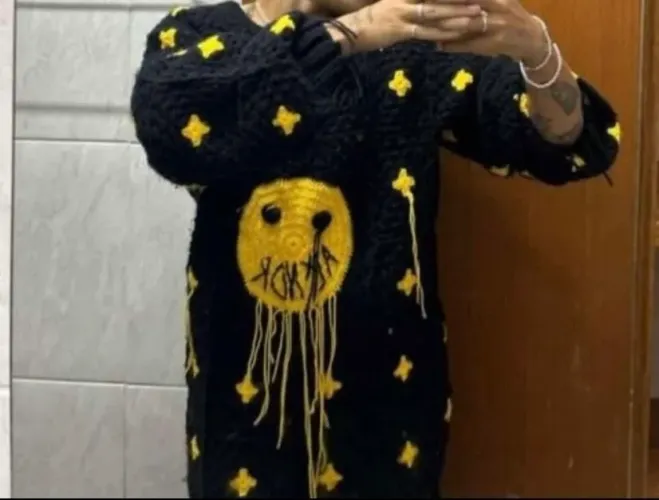 Blusa de Crochê Personalizado