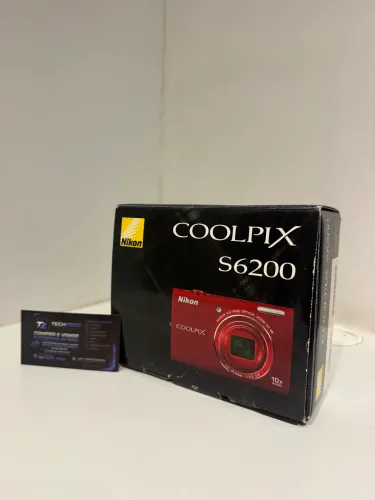 Câmera digital Nikon COOLPIX S6200 Importada do Japão | Estado de Nova | Completa na Caixa
