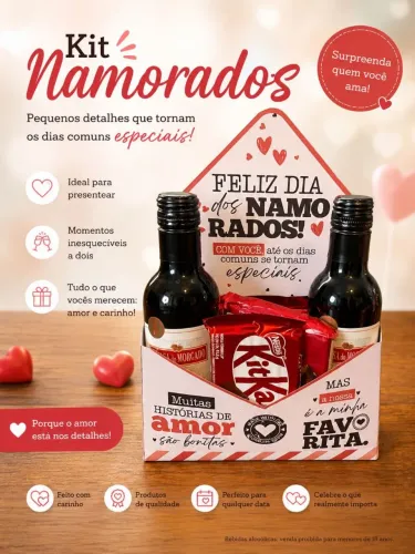 Cestas para os namorados