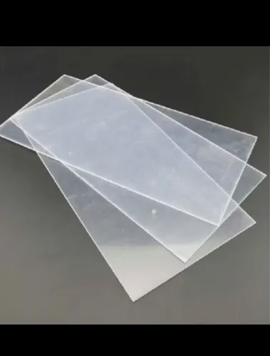 Chapas de Poliestireno Cristal - 1m x 50cm (Novas) 08 Unidades