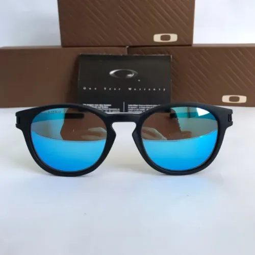 óculos oakley latch round blue lentes polarizadas sport