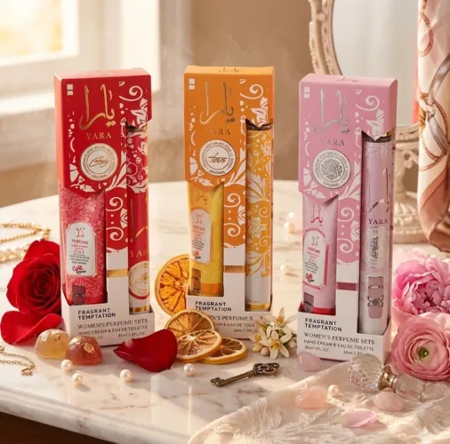 Kit perfume e hidratante Yara