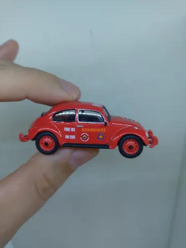 Miniatura Greenlight Fusca Bom beiros Vermelho 1:64 Novo 1:64