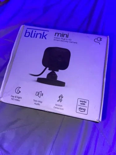 câmera de segurança interna Blink Mini