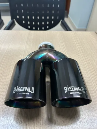 Ponteira Inox Bärenwald 3,5 Polegadas Black Edition