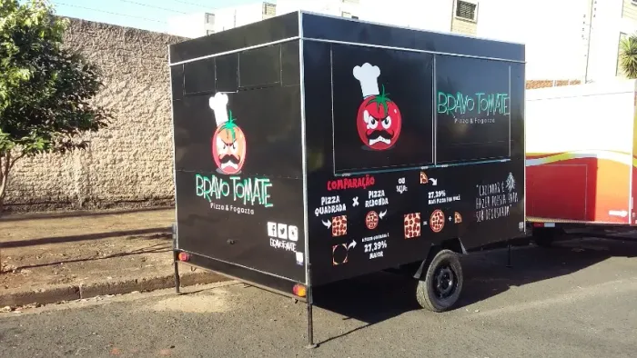Trailer pizza food