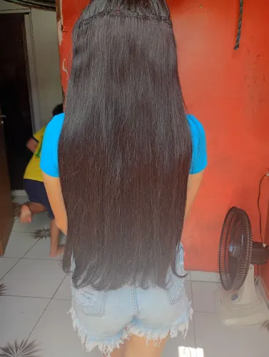 Vendo cabelo humano 70cm