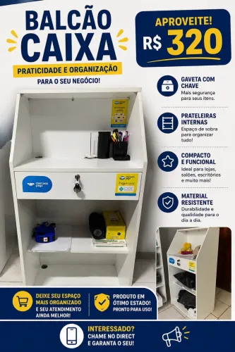 Balcão caixa