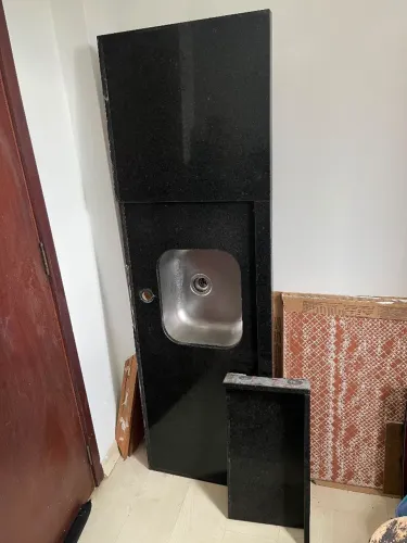 Pia de granito com balcão lindíssima semi nova