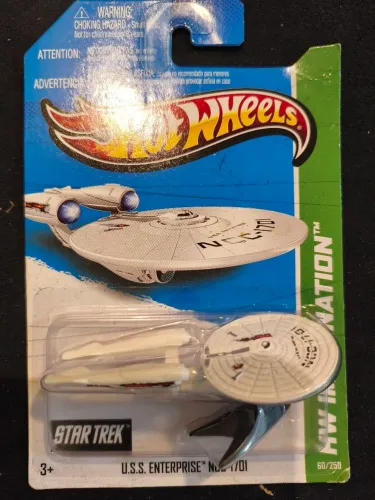 Hot Wheels Nave Spok Enterprises Star Trek Jornada nas estrelas