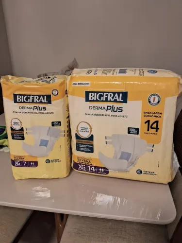 Fraldas Adulto BIGFRAL DERMA PLUS