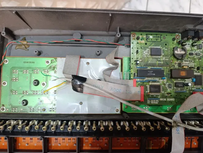 Consertamos réguas de teclados Yamaha Roland Cássio Korg 
