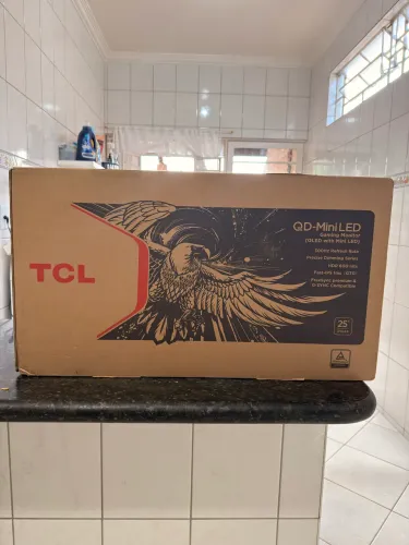 Monitor Gamer TCL 25 Polegadas QLED Mini LED Full HD G64 300Hz 1ms HDR 600 nits 25G64