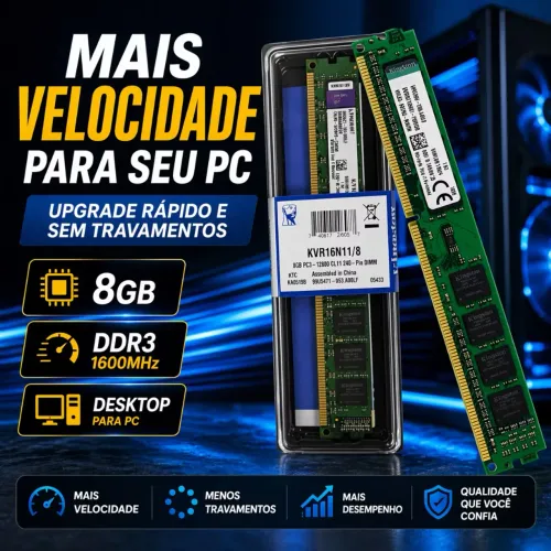 M . RAM 8GB pc