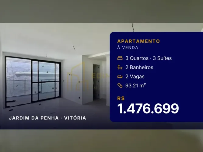 Seu Novo Lar em Jardim da Penha: Apartamento com 3 Suítes e Conforto