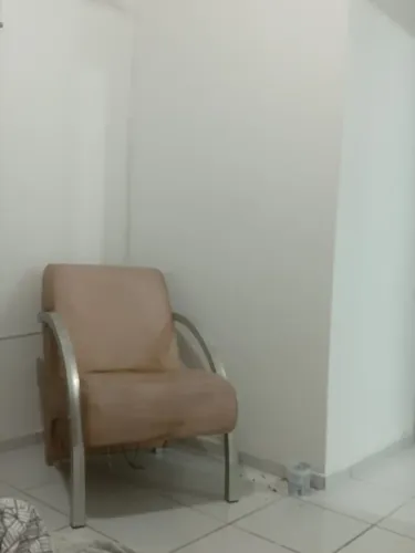 Poltrona braço  inox