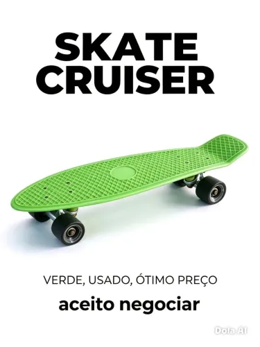SKATE CRUISER VERDE