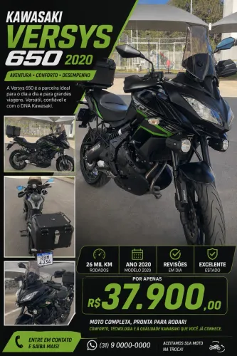 Kawasaki versys 650 cc