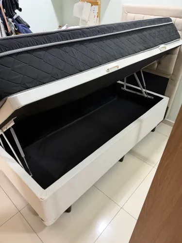 Cama Box baú com colchão