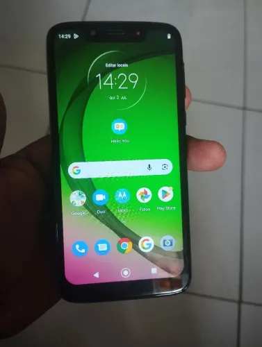 celular Moto G7 play funcionando tudo (Faço Entrega)