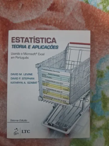 Livro Estatística Teoria e Aplicações Usando o Microsoft Excel em português -