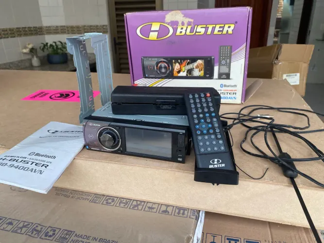 DVD MP3 player navegador gps H Buster HBD-9400 AVN