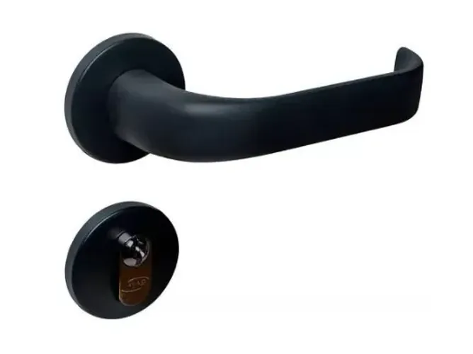 FECHADURA ICARO BANHEIRO PRETO FOSCO ROS22 (40X53) (SOPRANO) - OFERTA VALIDA ATÉ 14/07/26