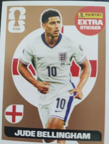 Jude Bellimgham figurinha Legend Extra Sticker Copa 2036 Bronze
