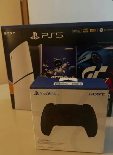 Playstation 5 Slim 825GB + Controle + Jogo