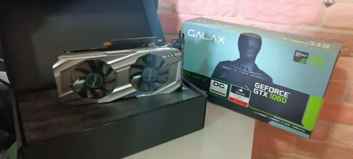 Placa de Vídeo Galax NVIDIA GeForce GTX 1060 OC 3GB, GDDR5