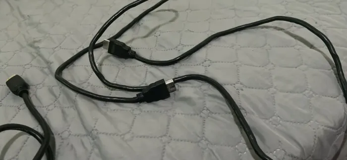 Par de Cabos HDMI para TV, Monitor e Consoles (Preto)