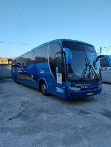 Ônibus rodoviário Scania g6 Viaggio pronto para trabalhar