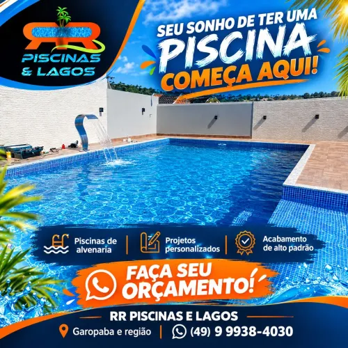 Piscinas de Alvenaria | Projeto Personalizado
