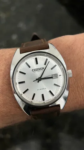 Relógio Citizen Automático Vintage 21 Rubis Japão Cal. 6000