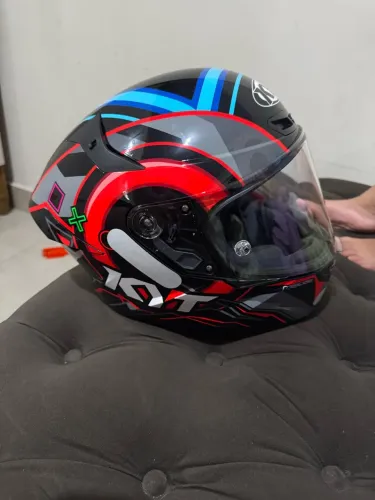 Capacete moto Kyt Tt Couse Ratthapark Play tamanho 60