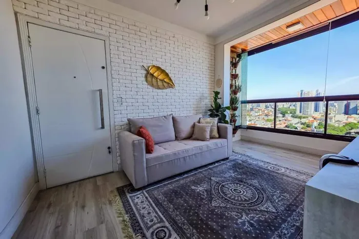 Apartamento residencial à venda | Santo André, Vila Curuçá | 2 quartos (1 suíte) | 1 vaga