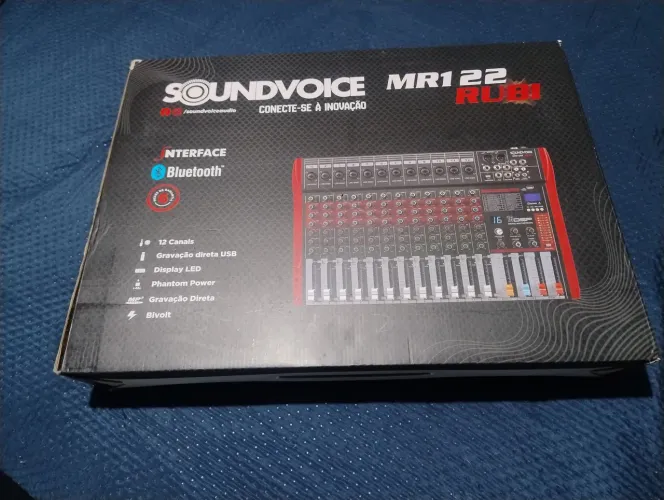Mesa de som MR1 22 rubi