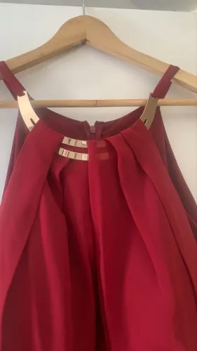 Vestido longo de festa