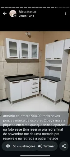 Armário de cozinha completo