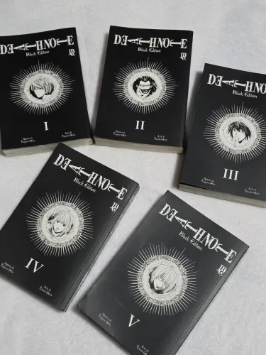 Mangás Death Note - Jbc do 1 ao 5