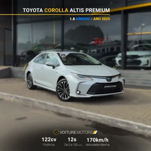 Toyota Corolla Altis Prem. Hybrid 1.8 Flex AUT 2025