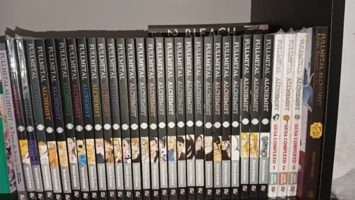 Coleção completa - Fullmetal Alchemist 1 ao 27 + Guias + Novel + Especial 20 anos.