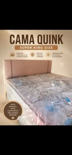 Cama nova e com colchão 