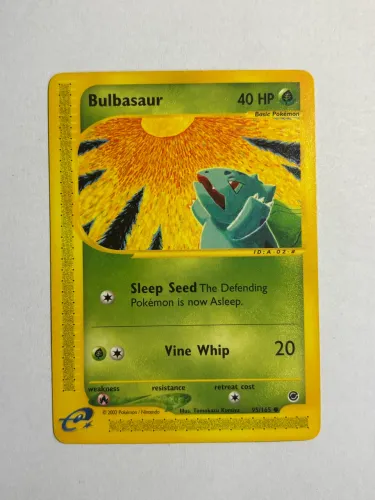 Bulbasaur 95/165 carta Pokémon