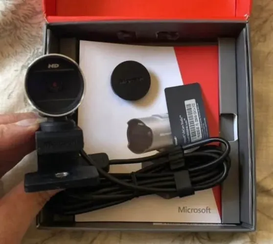 Webcam Full HD - Lifecam Studio 1080p - Microsoft - Usb