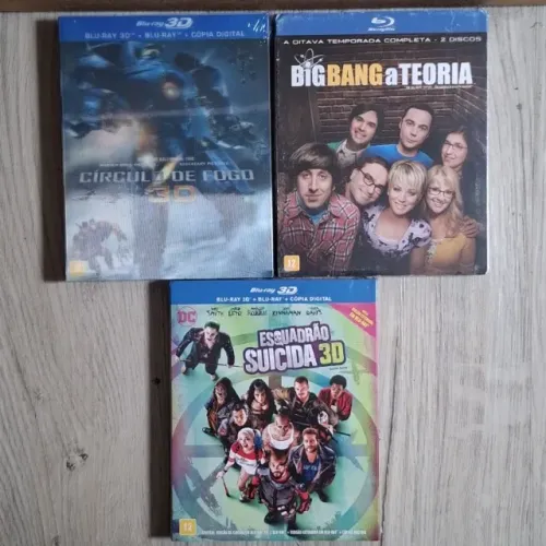 Novos Blurays Nacionais Originais Qualquer Um por 50,00